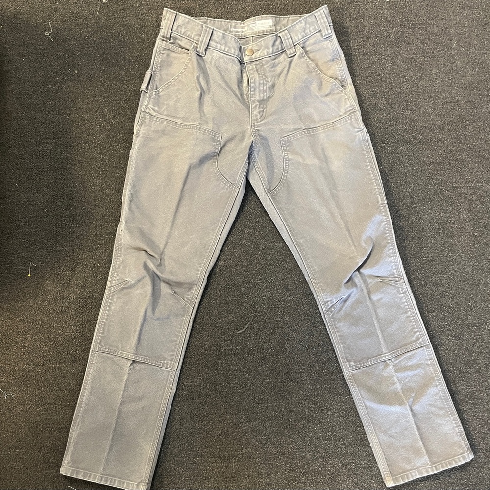 Carhartt 32x32 straight fit rugged flex double front multi pocket work pants